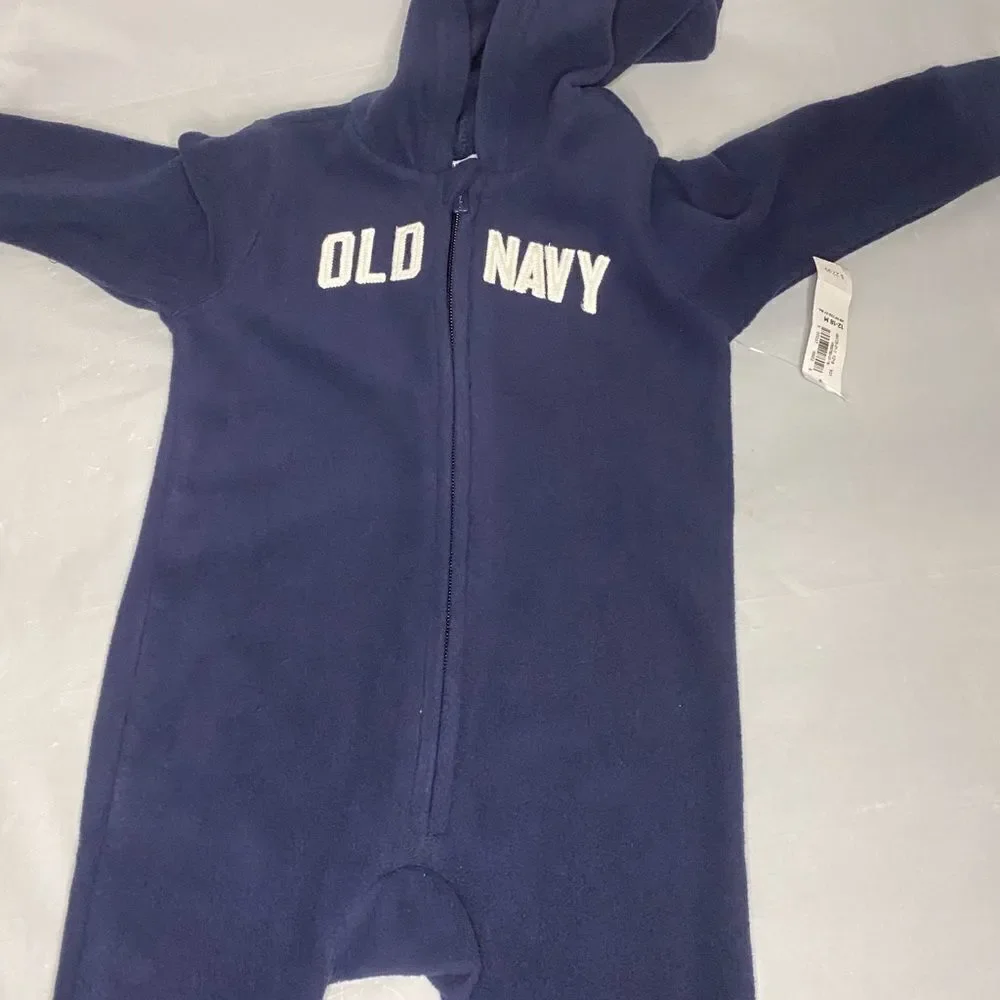 NWT Old Navy all in one with hoodie.